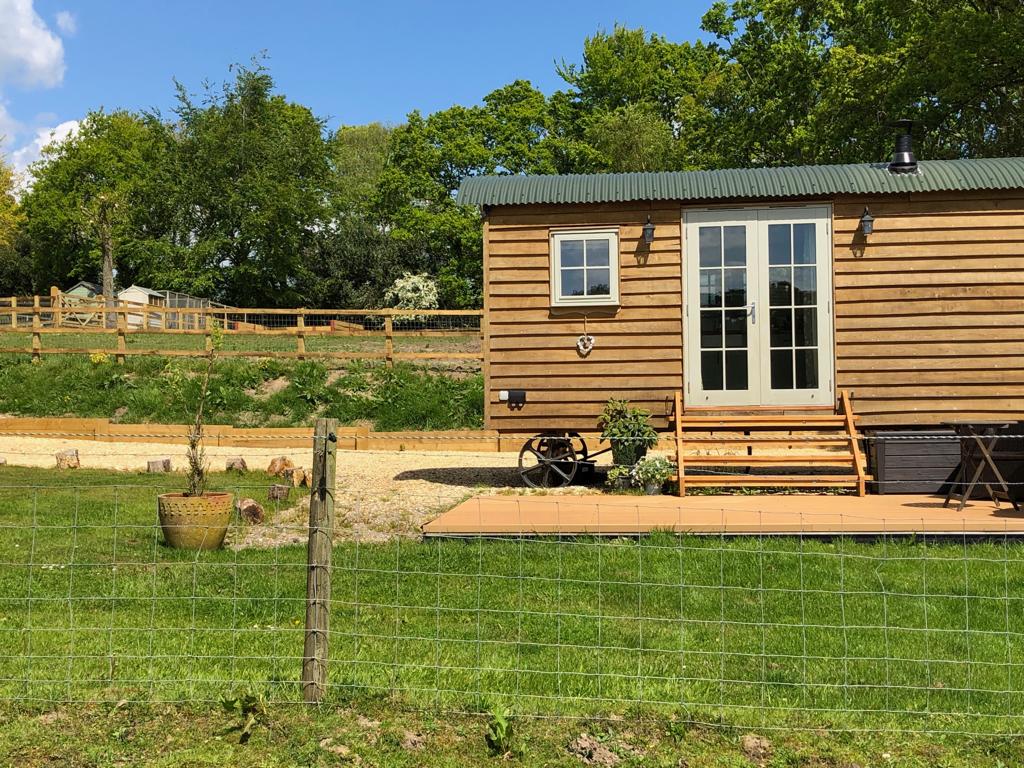 New Forest Equestrian Holidays | Shepherds Hut | New Forest Glamping